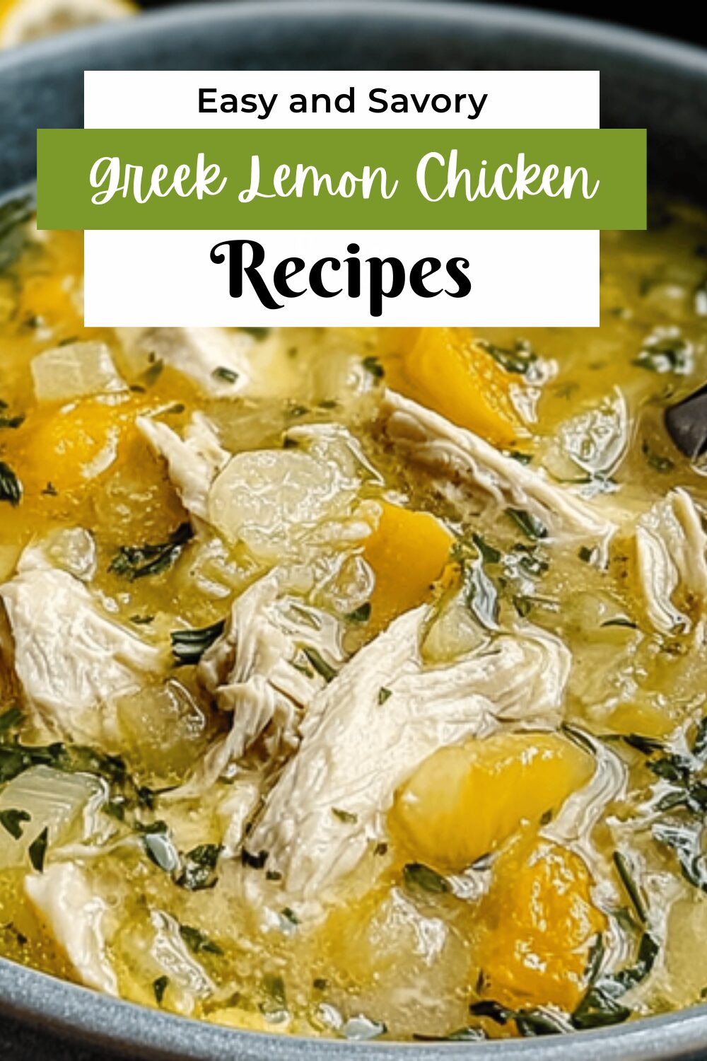 Greek Lemon Chicken Soup