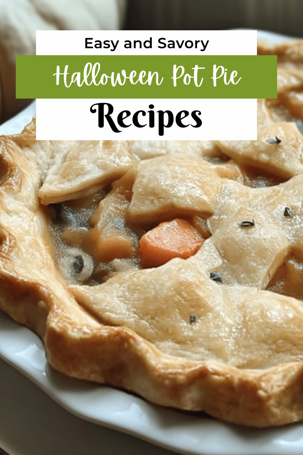 Spooky Potpie Recipe With Creepy Halloween Flavors And Easy Steps 7 Halloween Pot Pie