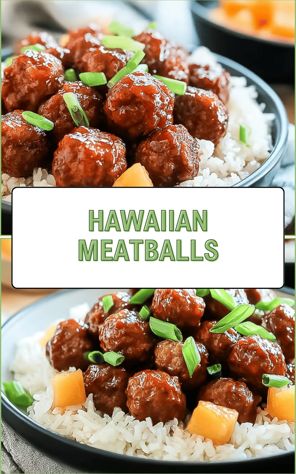 Hawaiian Meatballs