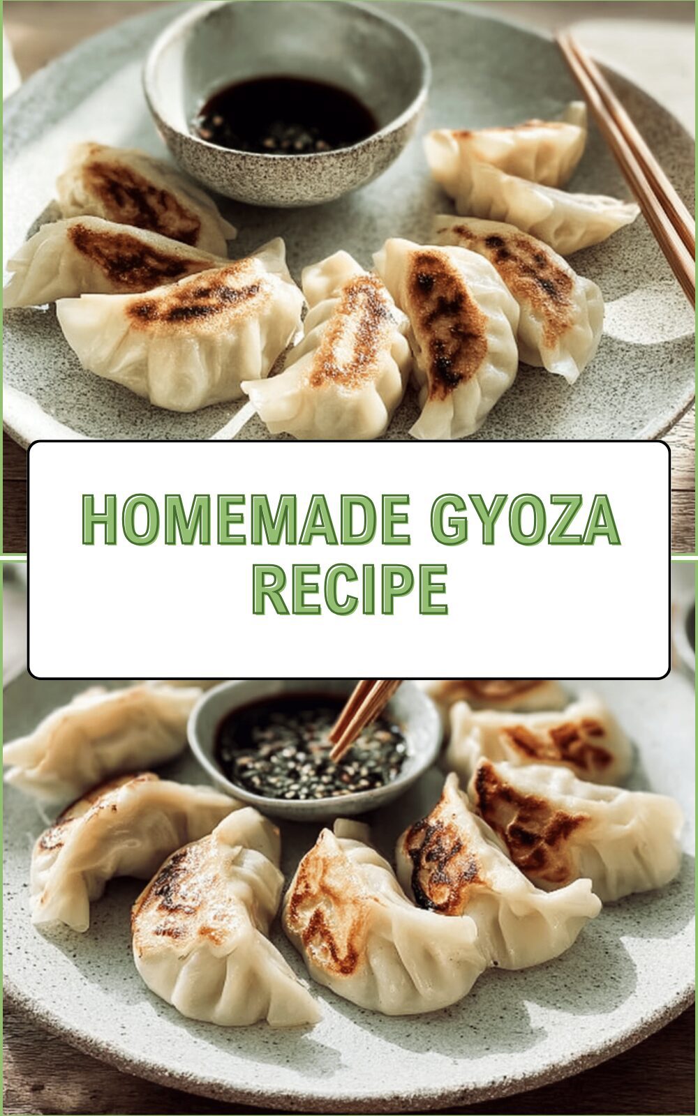 Homemade Gyoza Recipe