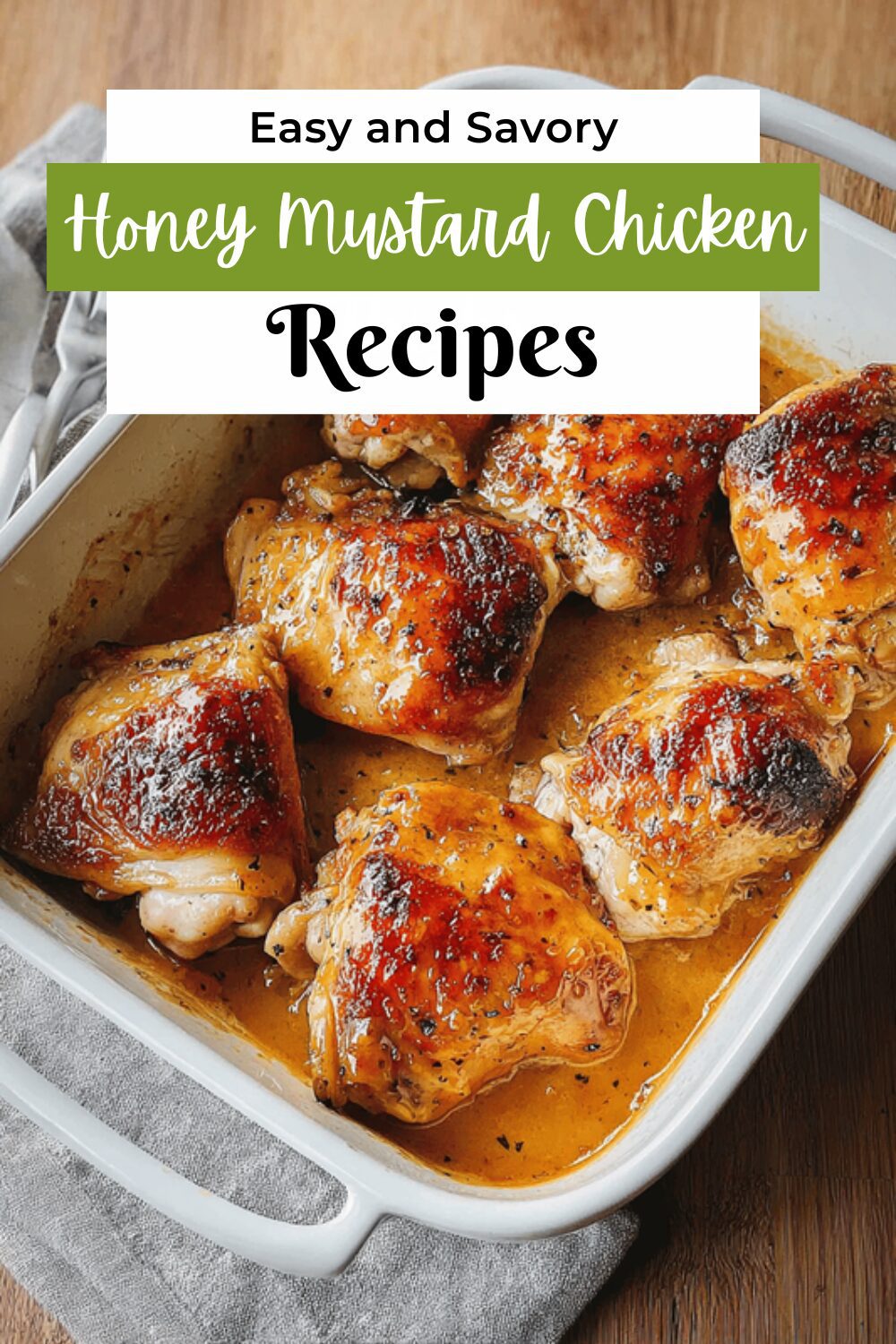 Honey Mustard Chicken Thighs