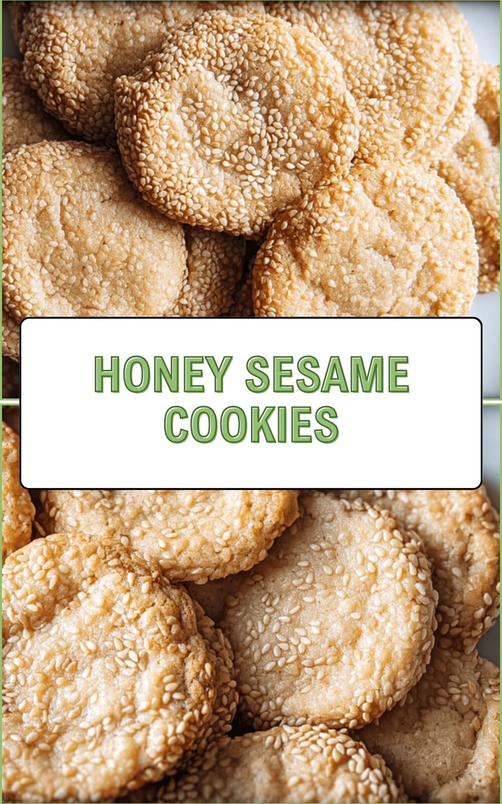 Honey Sesame Cookies