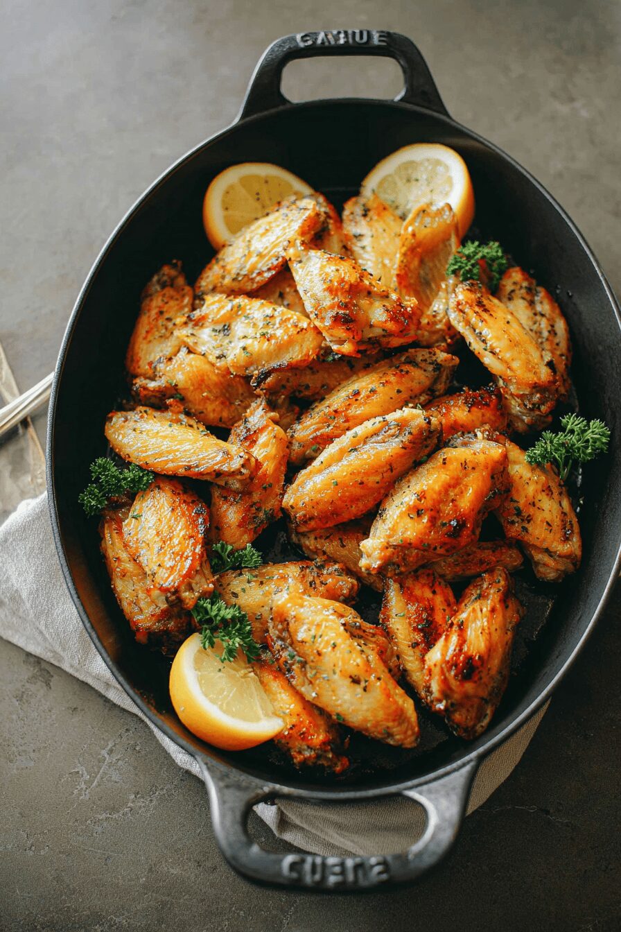 Lemon Pepper Wings Recipe