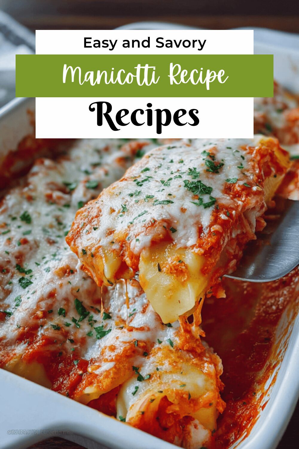 Manicotti Recipe