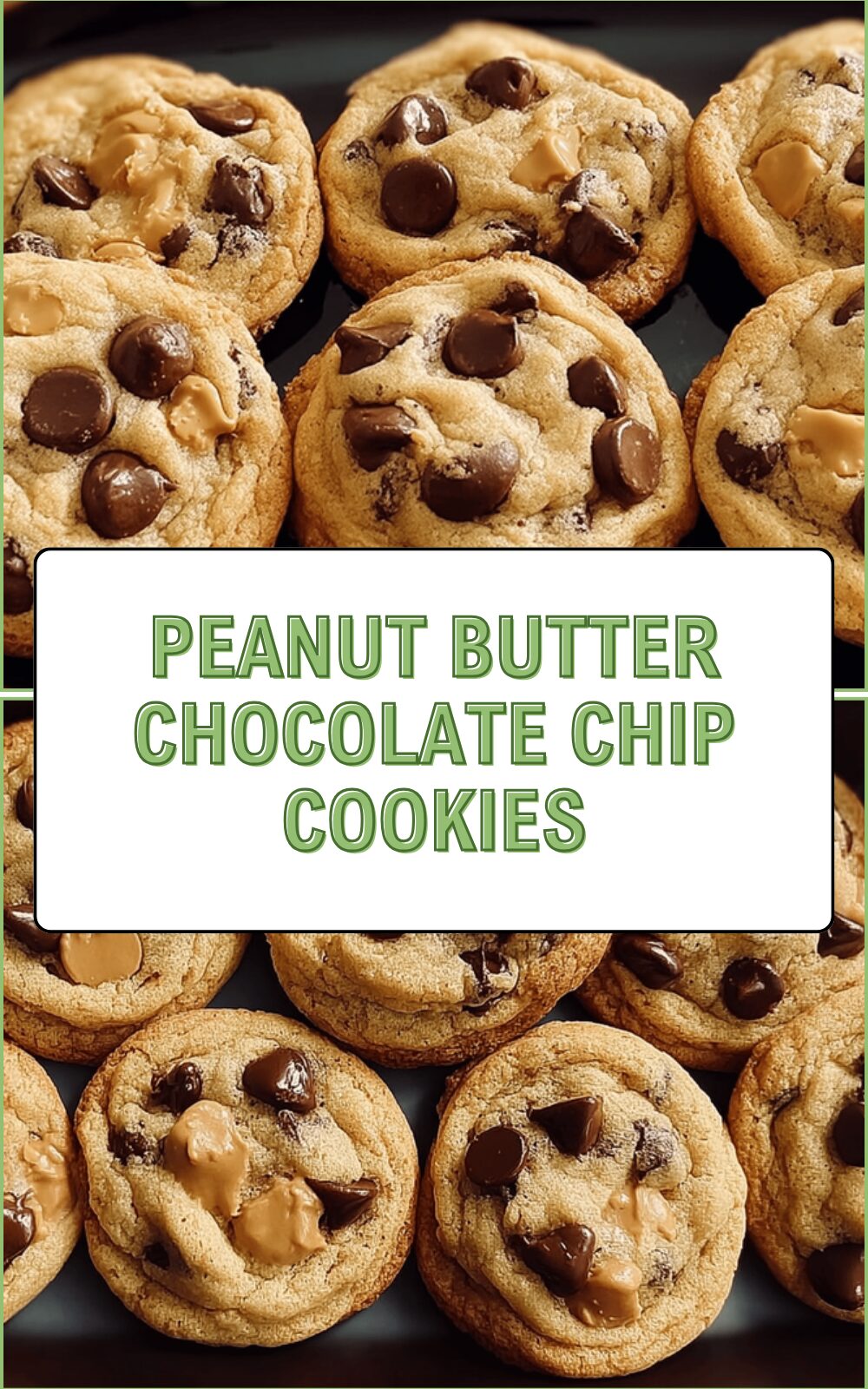 Bakery Style Peanut Butter Chocolate Chip Cookies Recipe 6 Peanut Butter Chocolate Chip Cookies