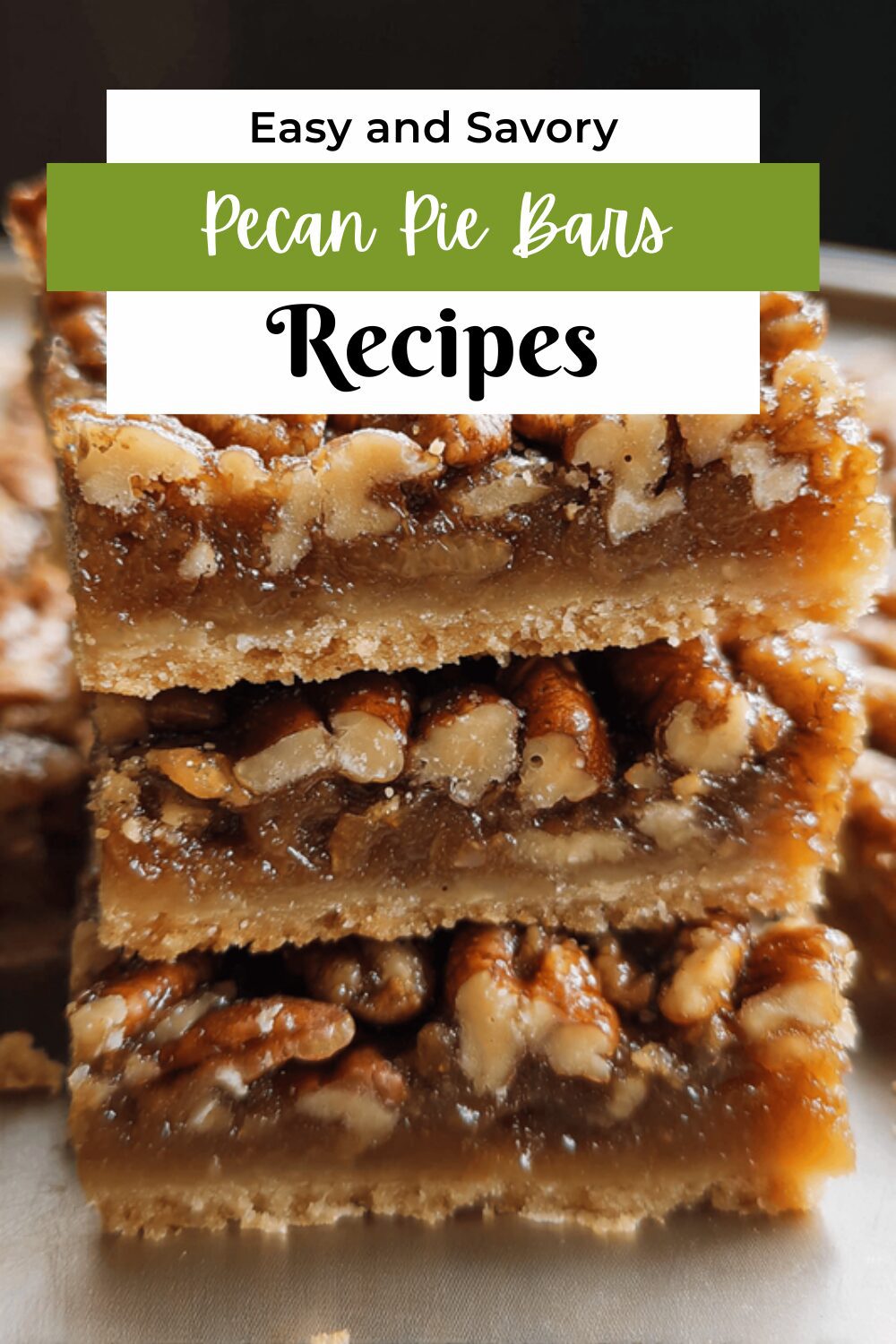 Pecan Pie Bars Recipe With Rich Caramel And Crunchy Nuts 7 Pecan Pie Bars