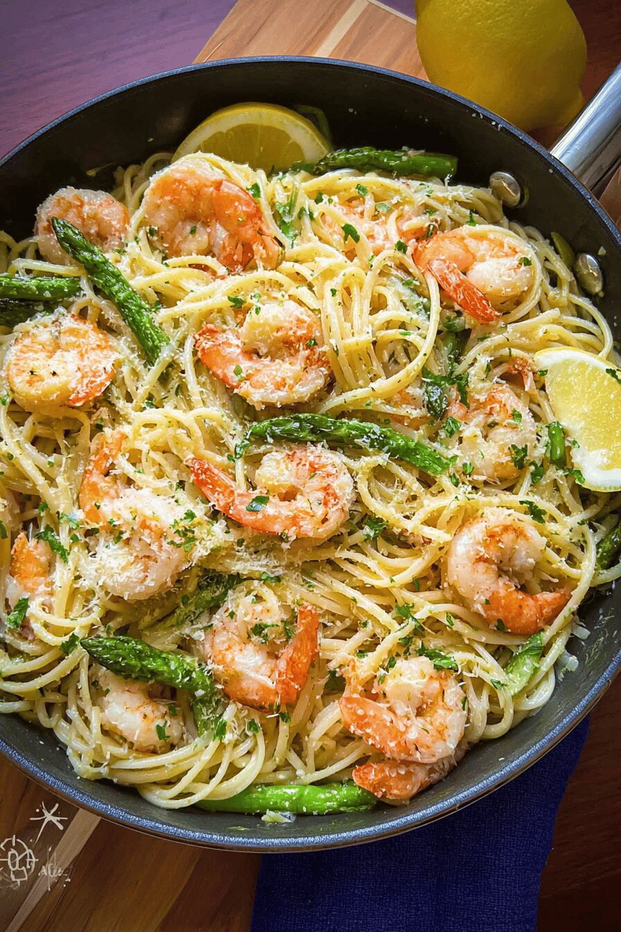 Shrimp Scampi Pasta