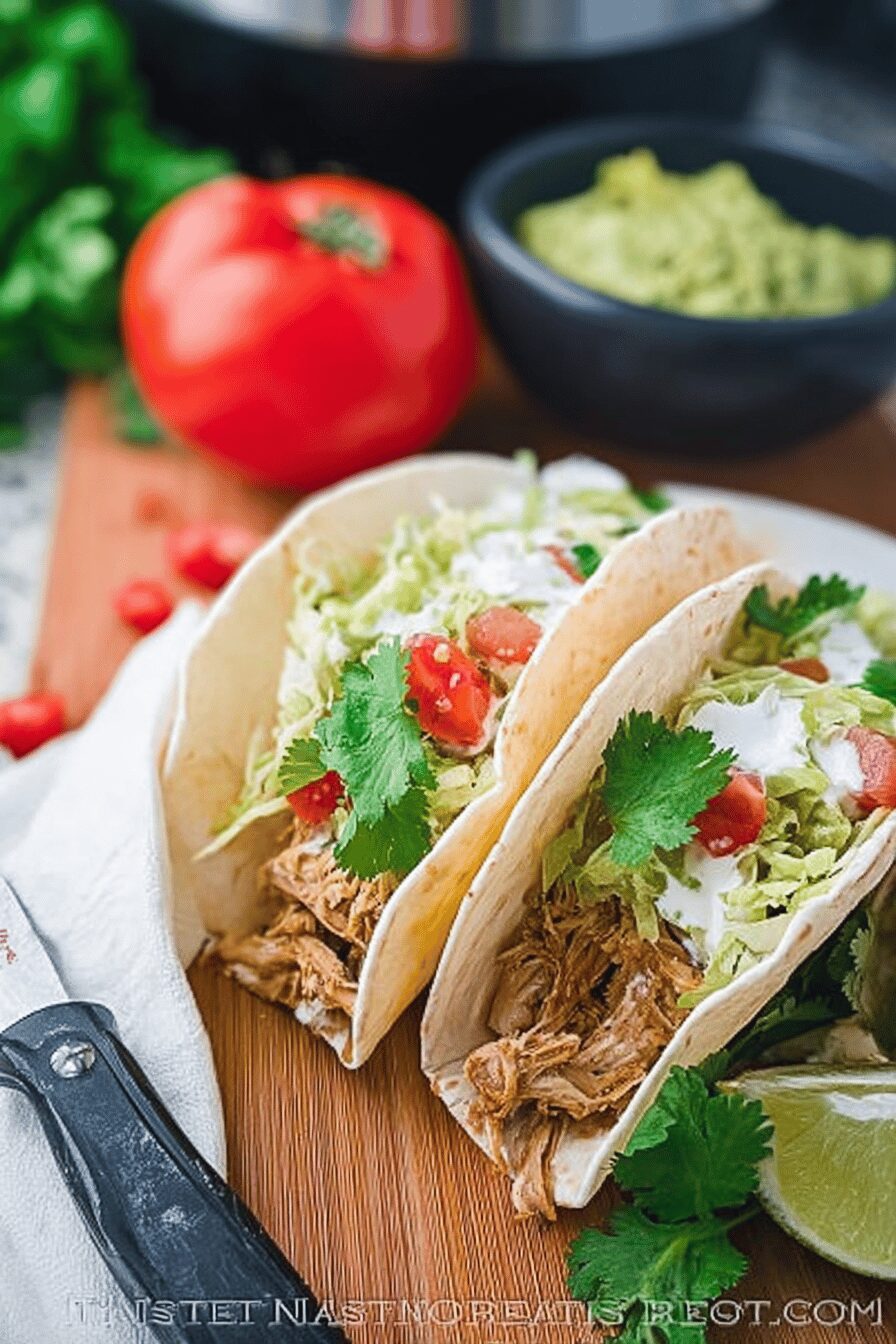 Slow Cooker Chicken Tacos