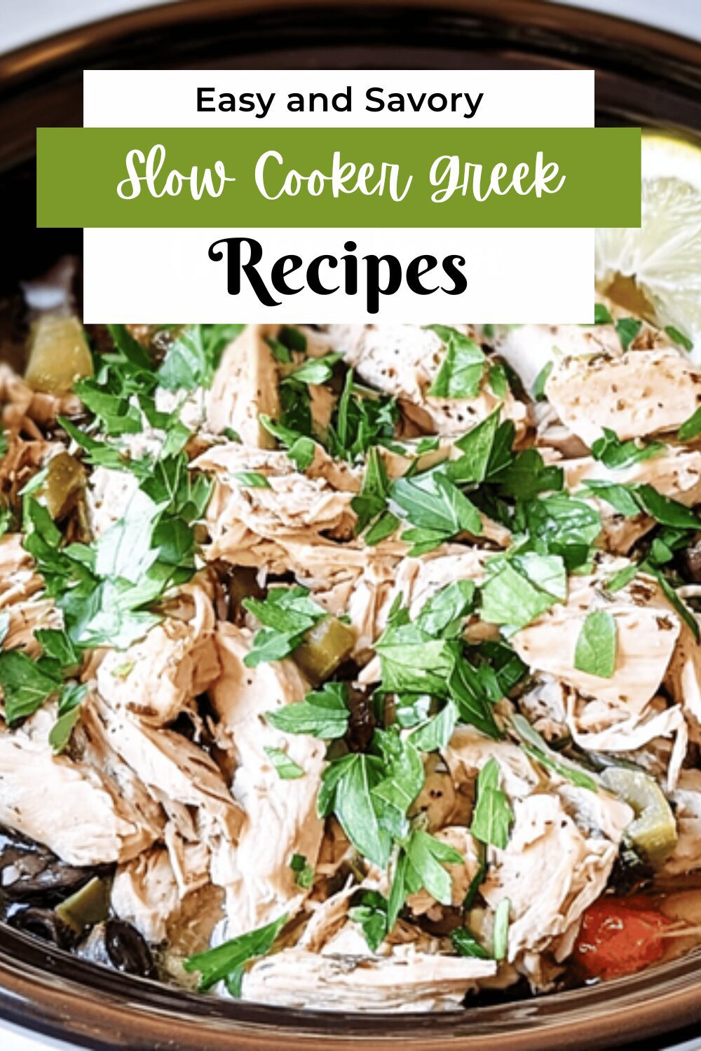 Slow Cooker Greek Chicken Recipe