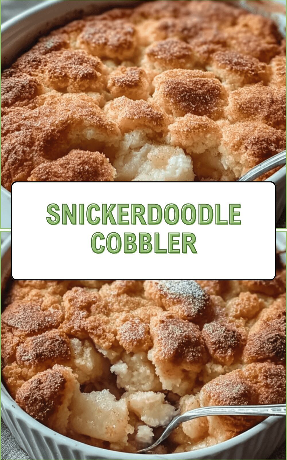 Snickerdoodle Cobbler
