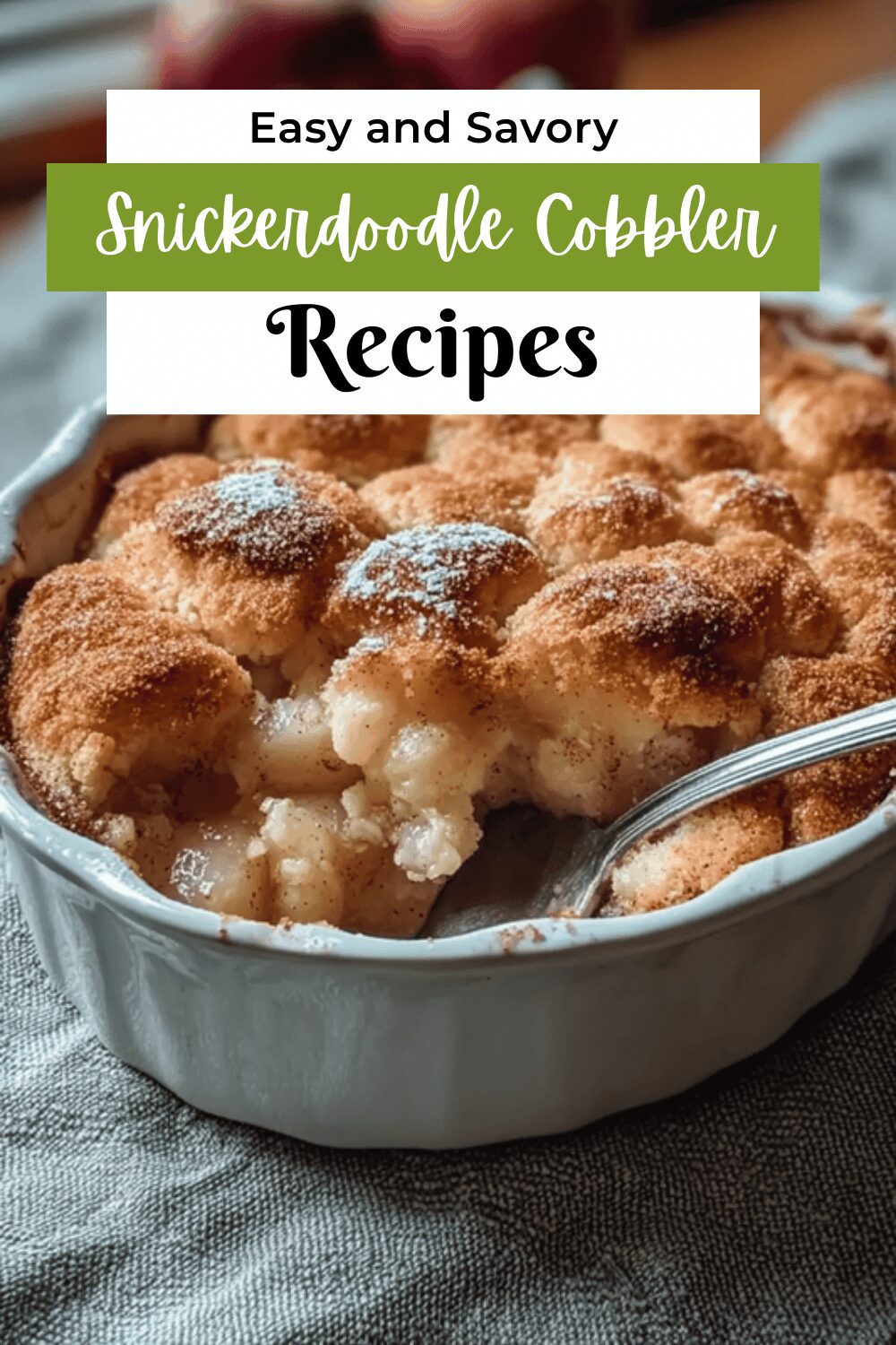 Snickerdoodle Cobbler