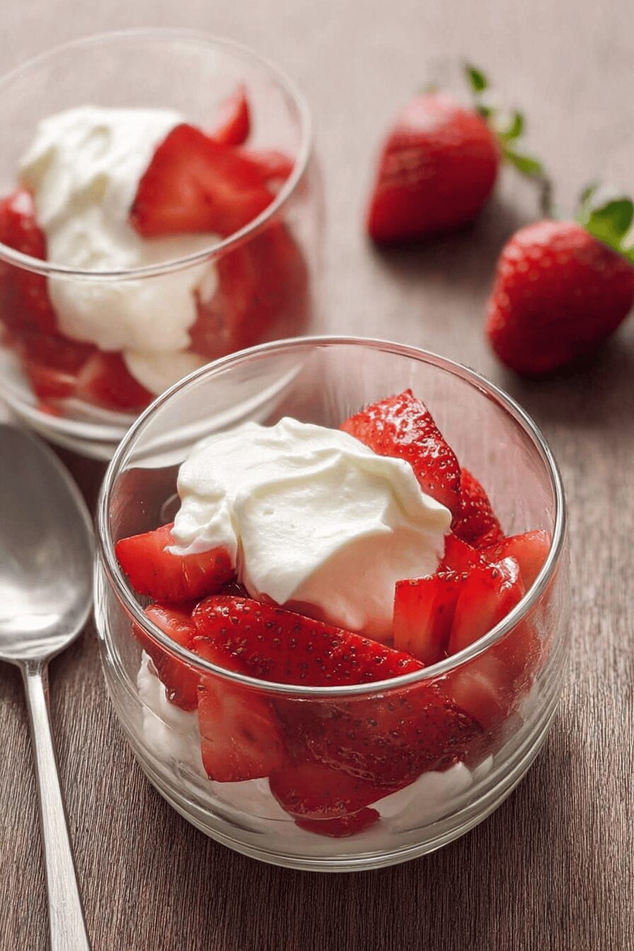 Strawberries Romanoff
