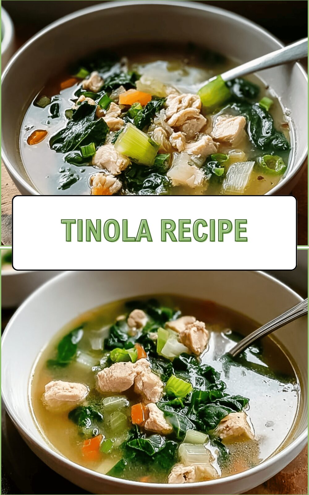 Tinola Recipe