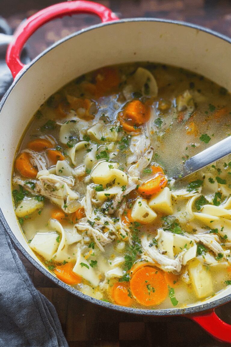 Turkey Noodle Soup Recipe 93.Png