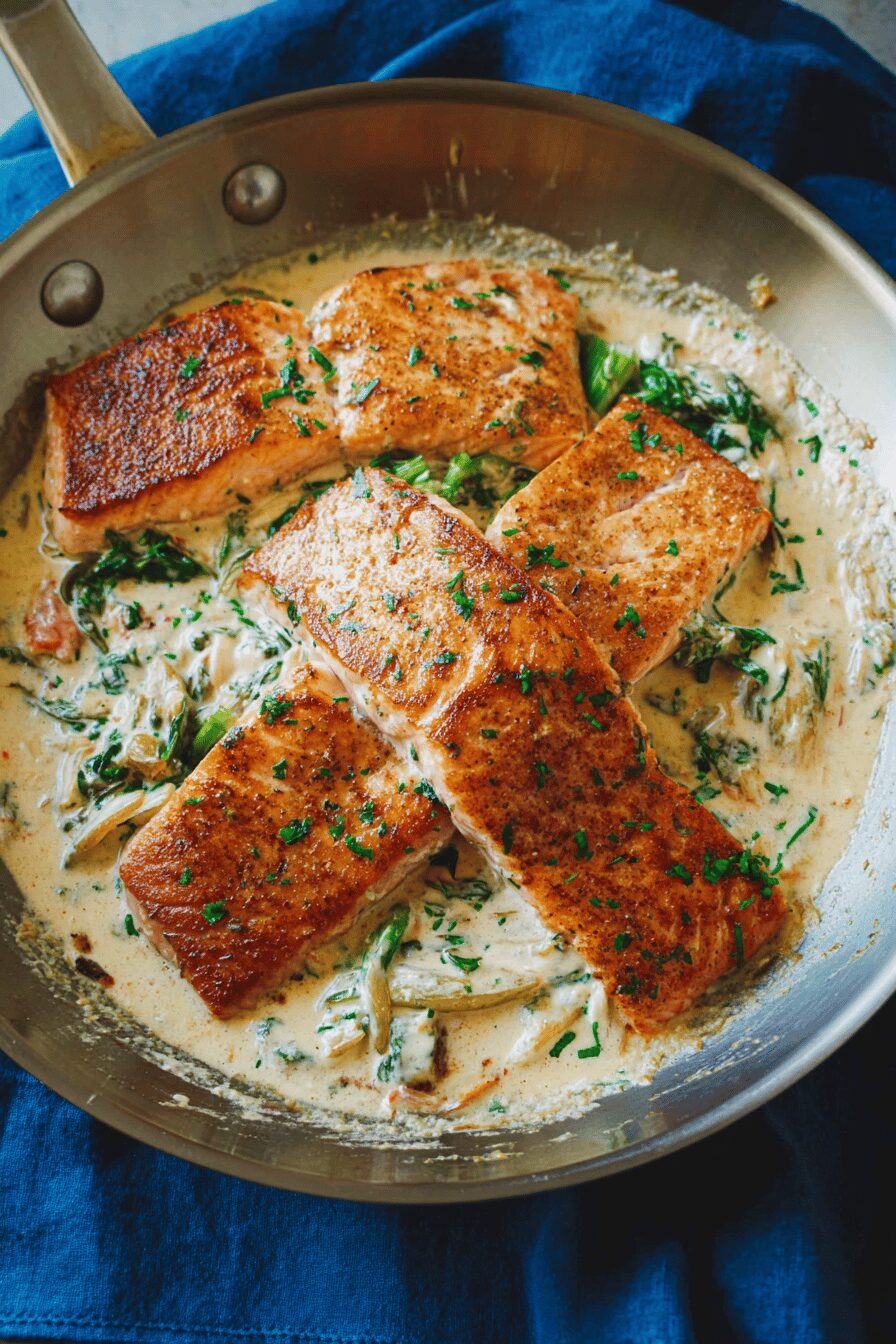 Tuscan Salmon Recipe