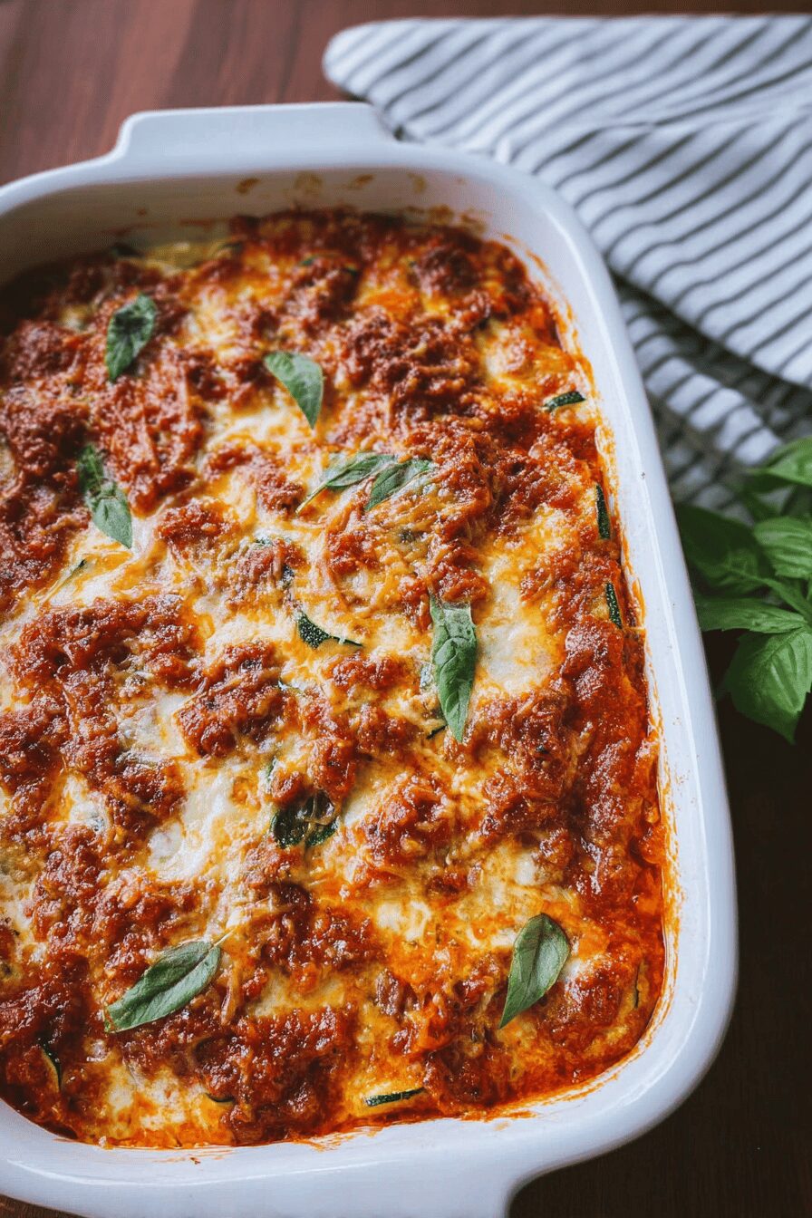 Zucchini Lasagna