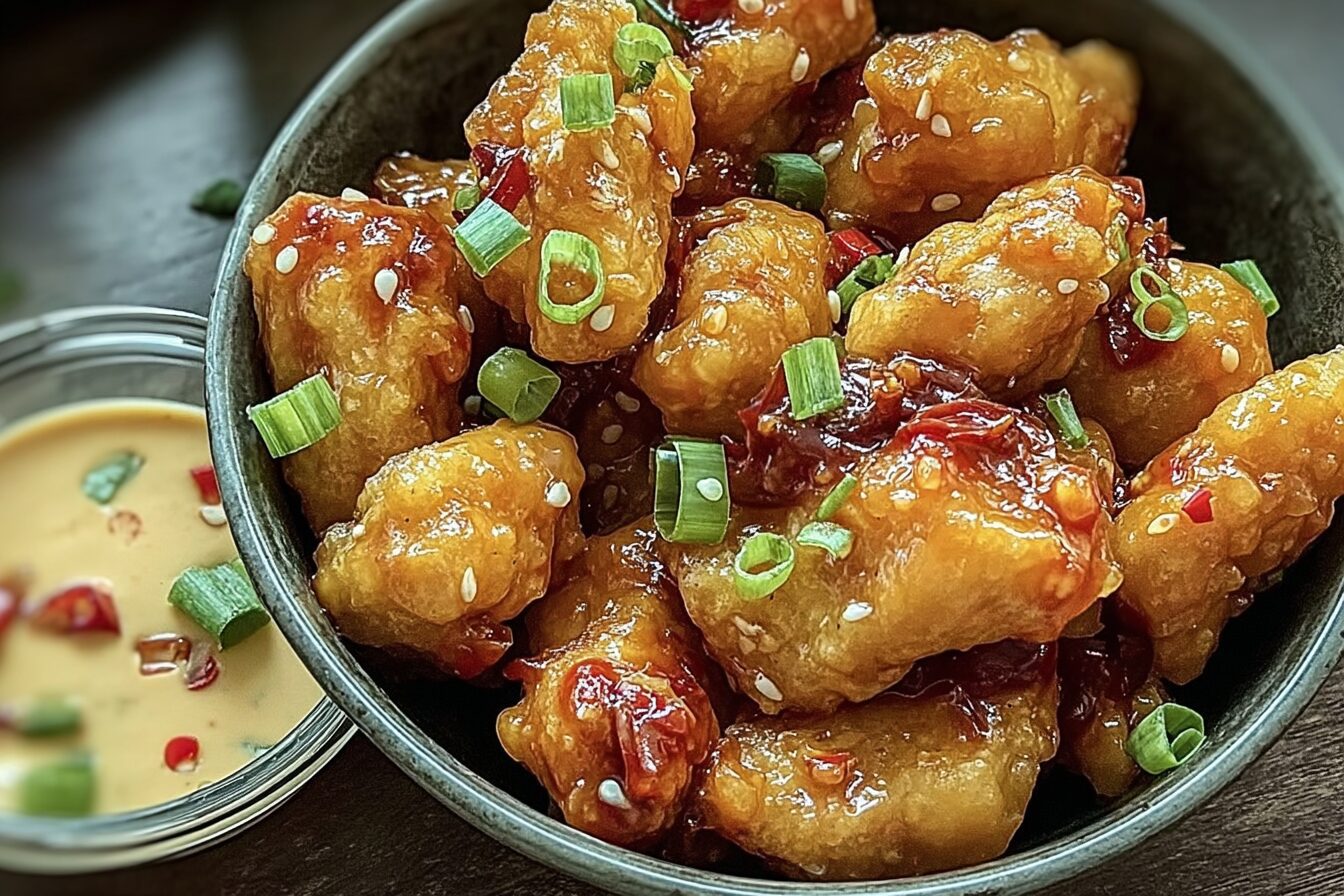 Bang Bang Chicken Recipe With Creamy Spicy Sauce And Crispy Chicken 6 Bang Bang Chicken