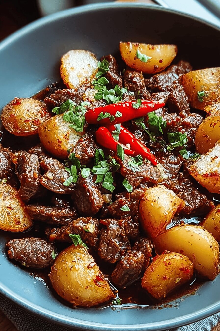 Crunchy Beef Roast Potatoes Recipe For Perfect Crispy Texture 6 Beef Crispy Potatoes