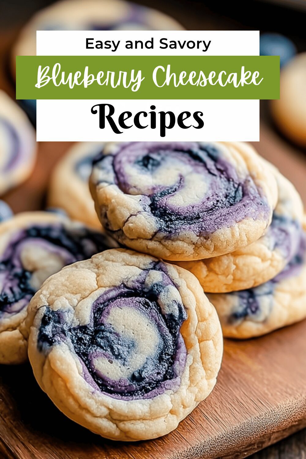 Blueberry Cheesecake Cookies