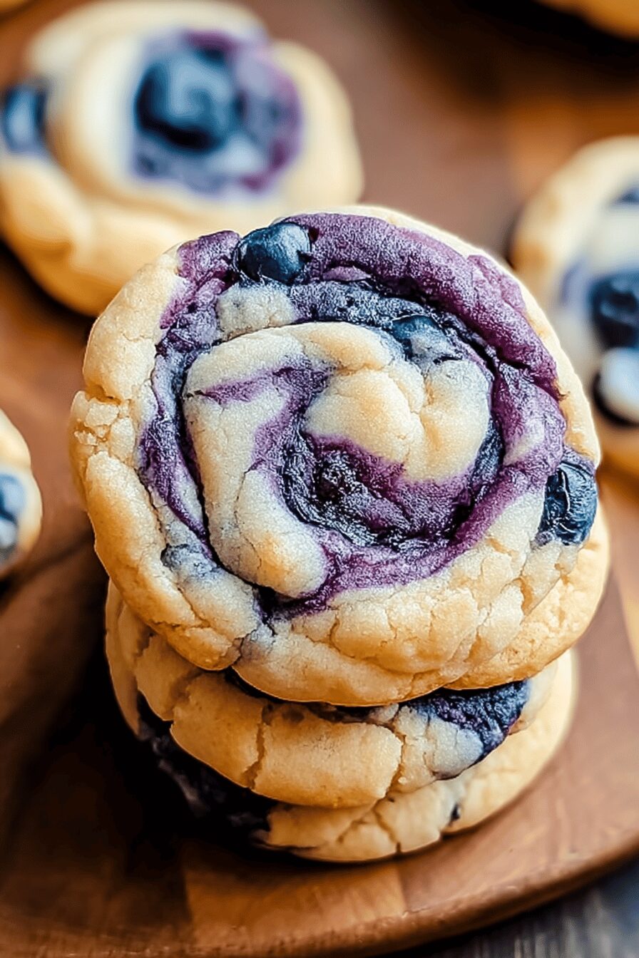 Blueberry Cheesecake Cookies