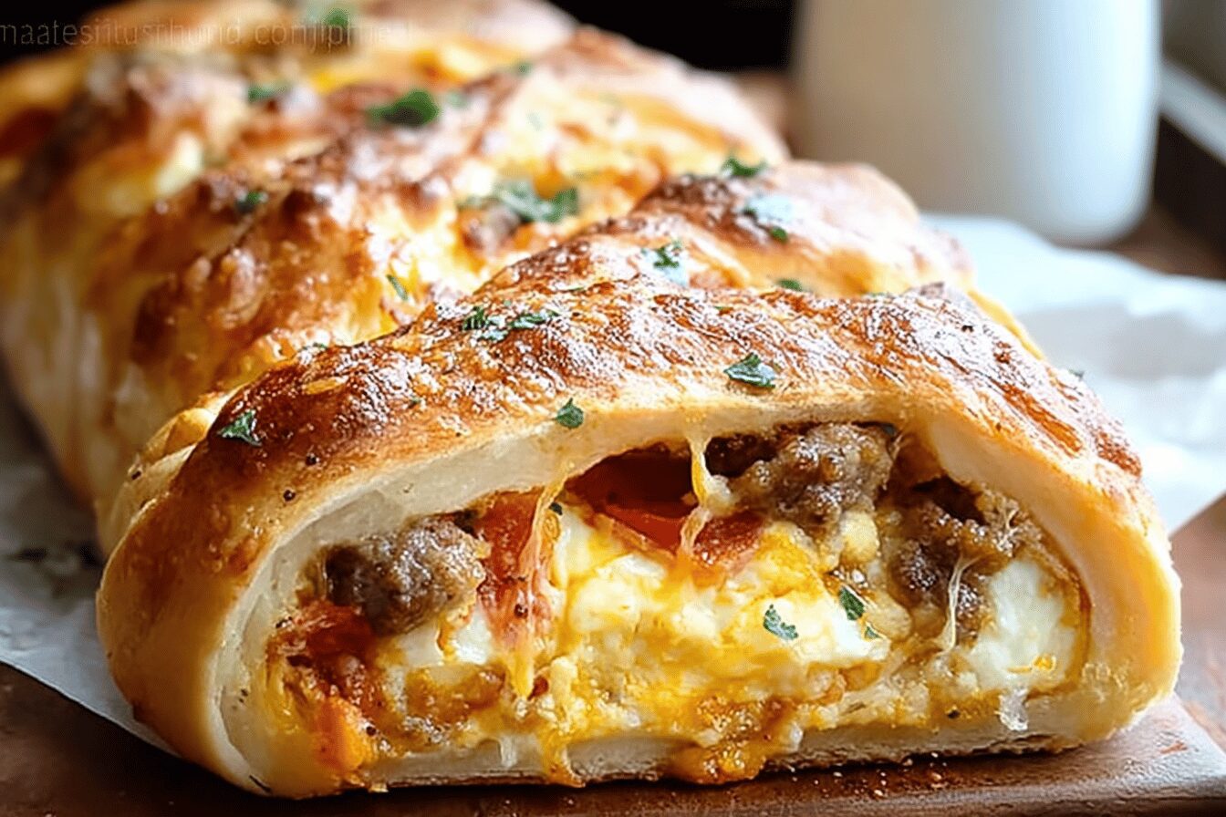 Breakfast Stromboli Recipes With Savory Fillings And Easy Preparation Tips 6 Breakfast Stromboli