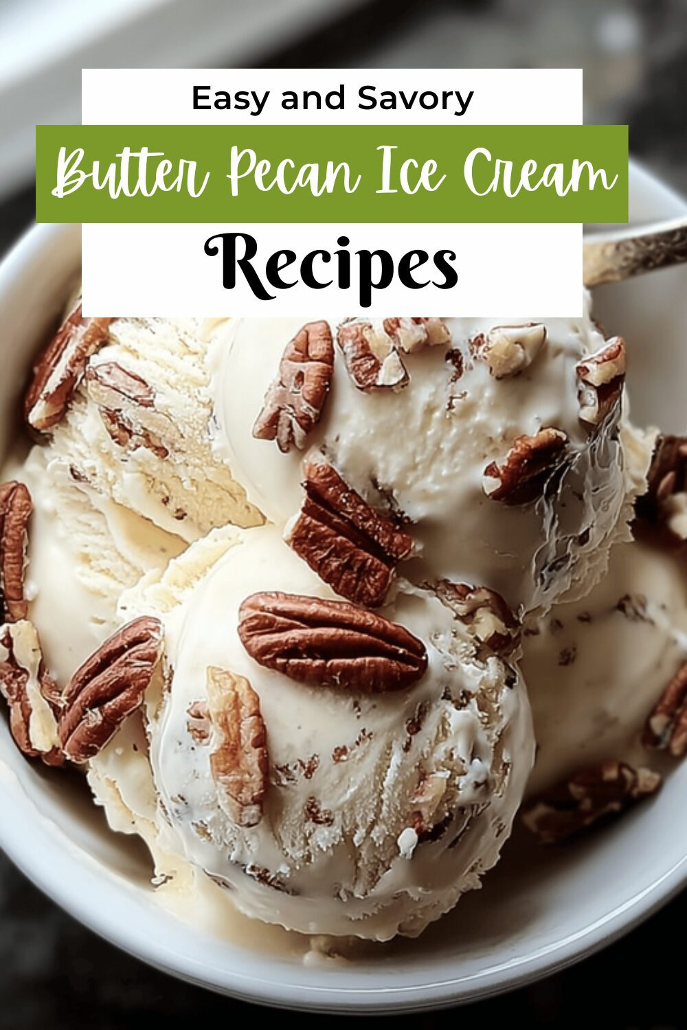 Butter Pecan Ice Cream