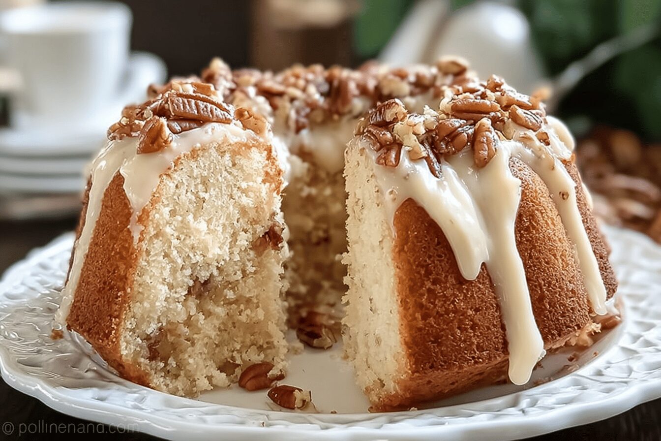 Butter Pecan Pound Cake