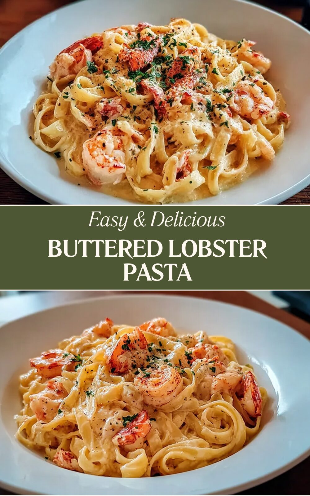 Buttered Lobster Pasta Recipe With Creamy Garlic Sauce 7 Buttered Lobster Pasta