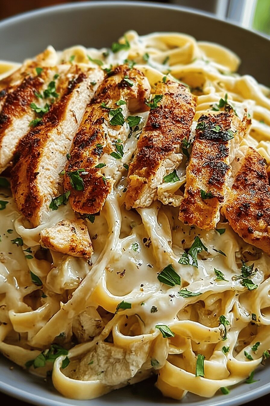 Cajun Chicken Alfredo