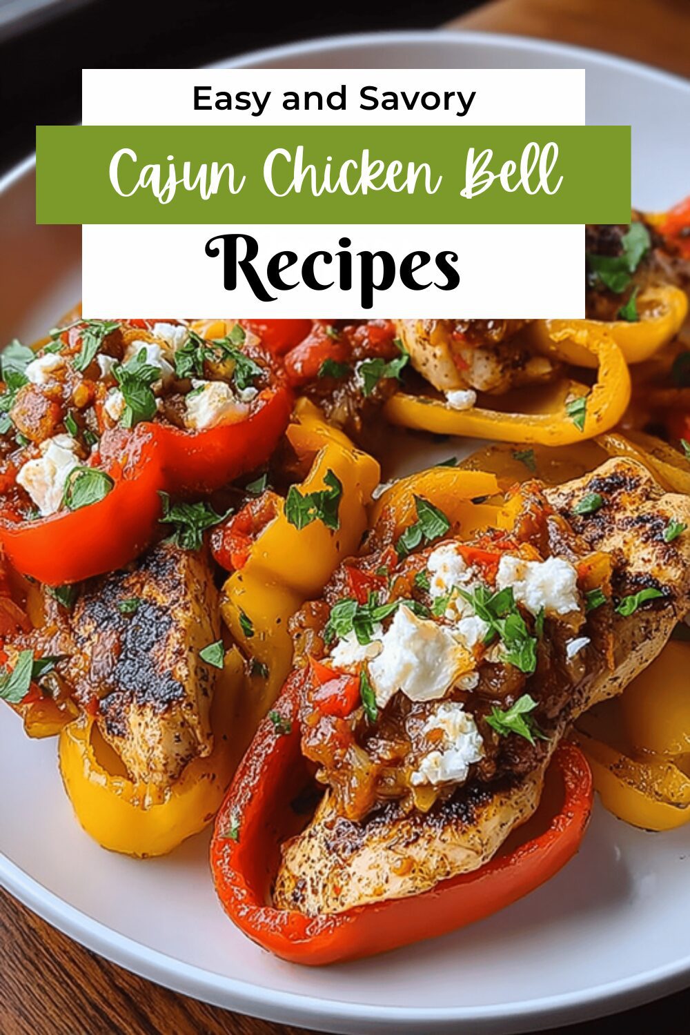 Cajun Chicken With Bell Peppers And Spicy Seasonings Recipe 7 Cajun Chicken Bell Peppers