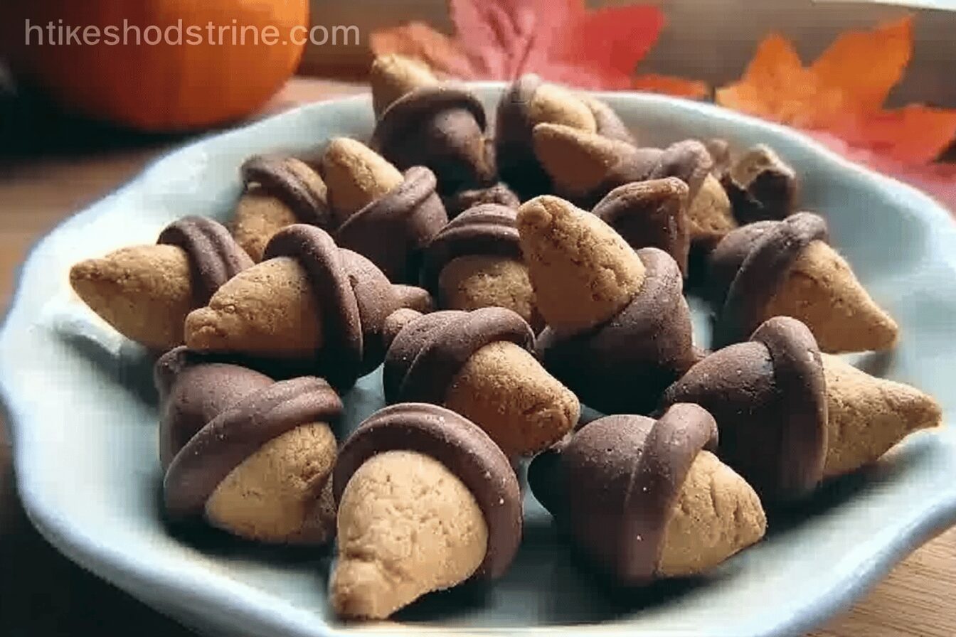 Candy Acorns Recipe Ideas For Sweet And Easy Fall Treats 6 Candy Acorns