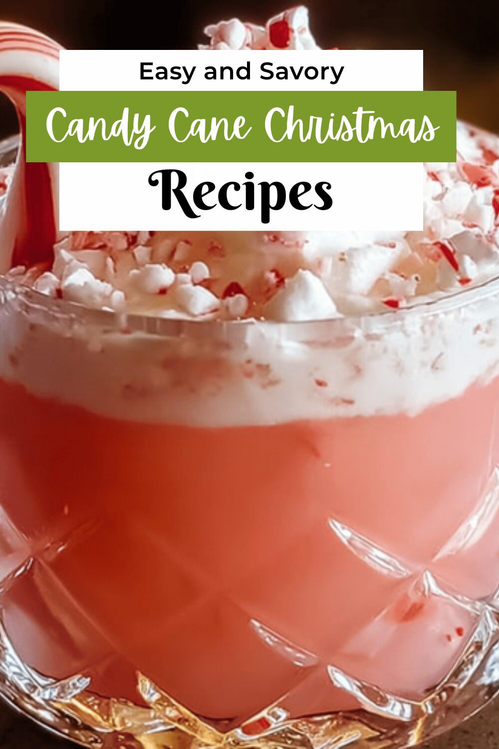Candy Cane Christmas Punch
