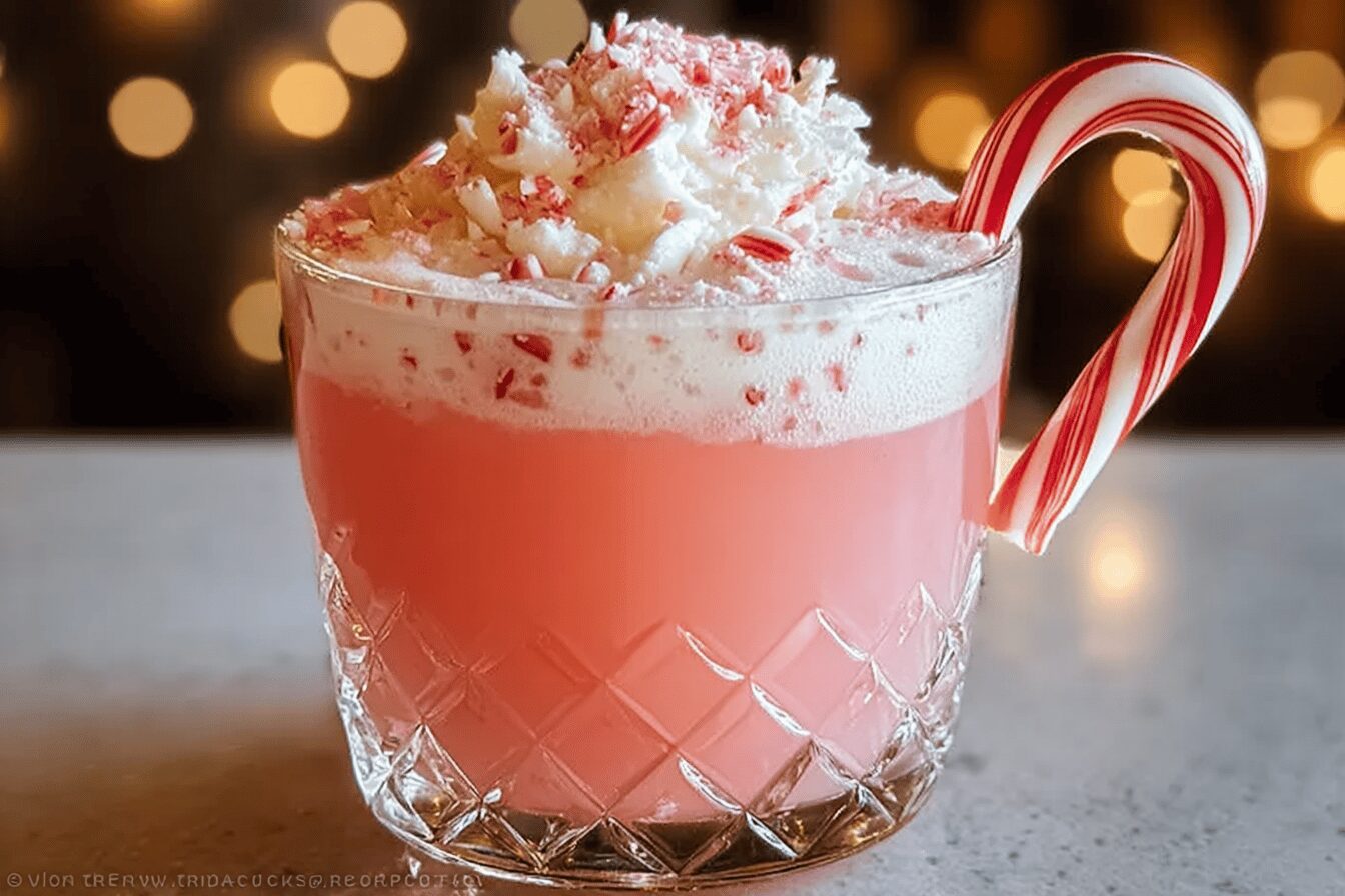 Candy Cane Christmas Punch