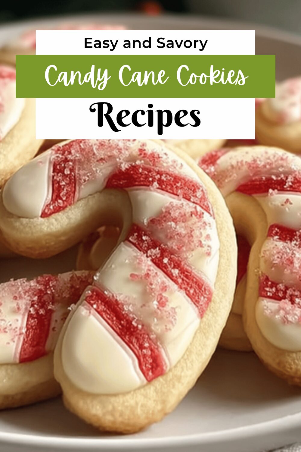 Candy Cane Cookies