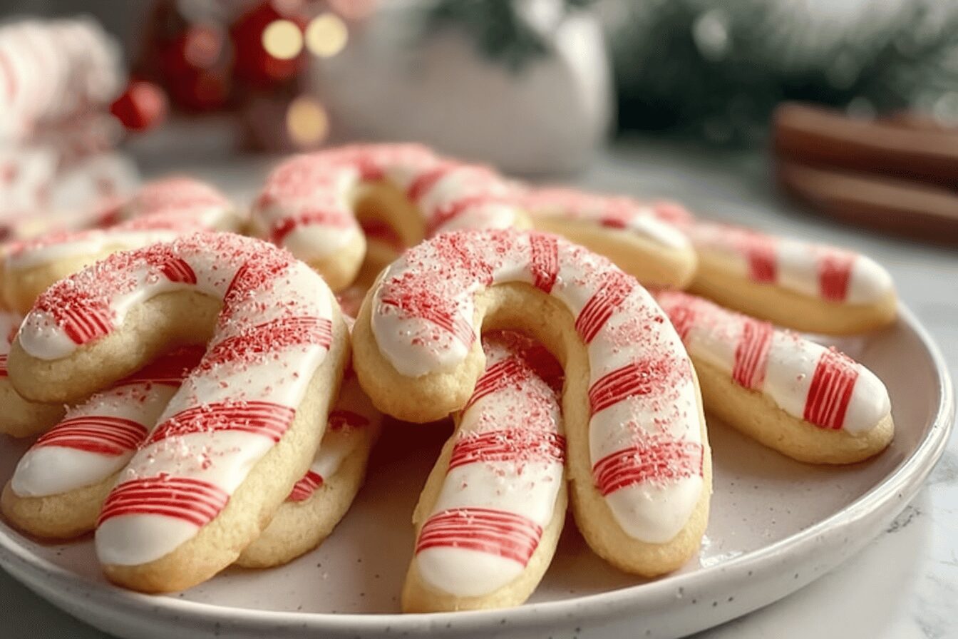 Candy Cane Cookies