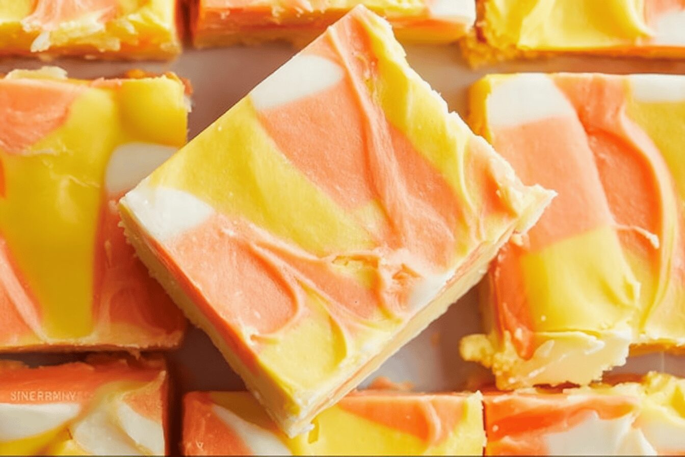 Candy Corn Fudge