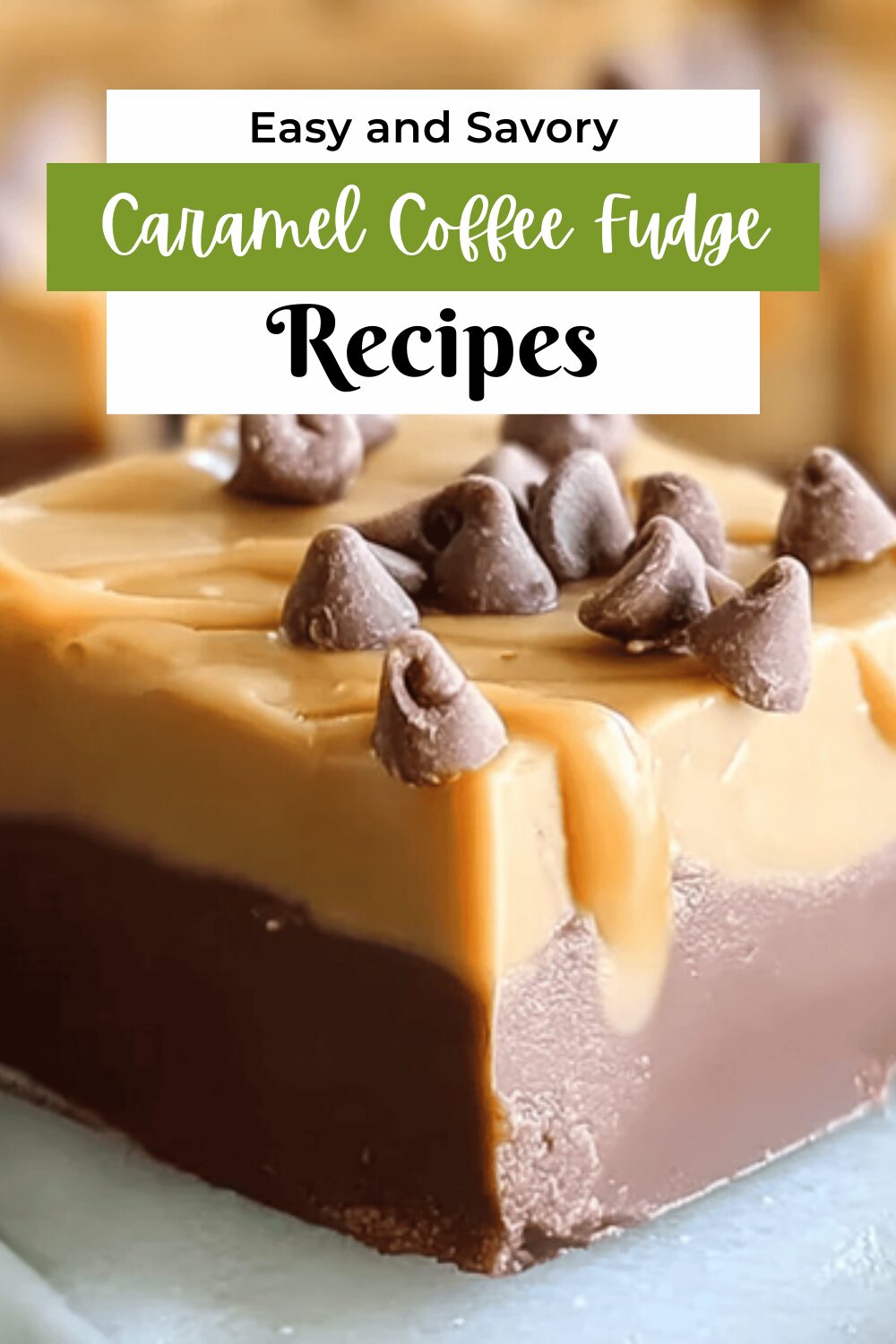 Caramel Coffee Fudge