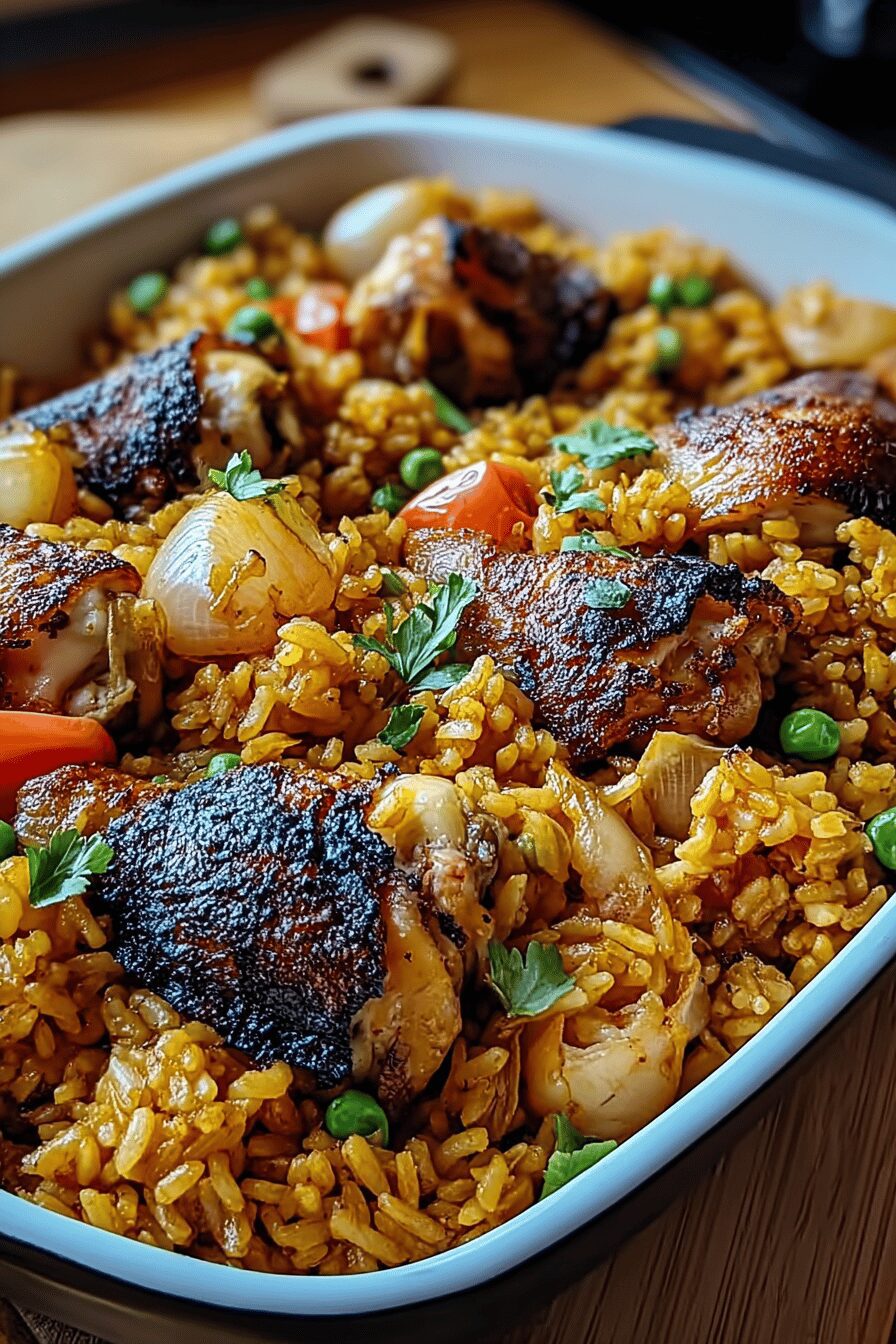 Caribbean Chicken Rice