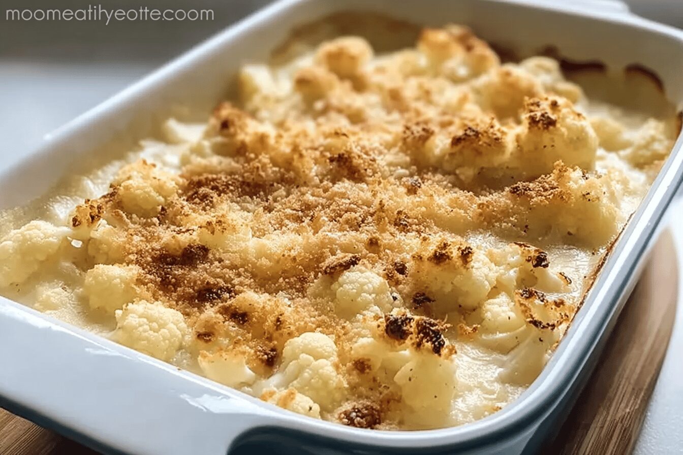 Cauliflower Gratin Gruyere