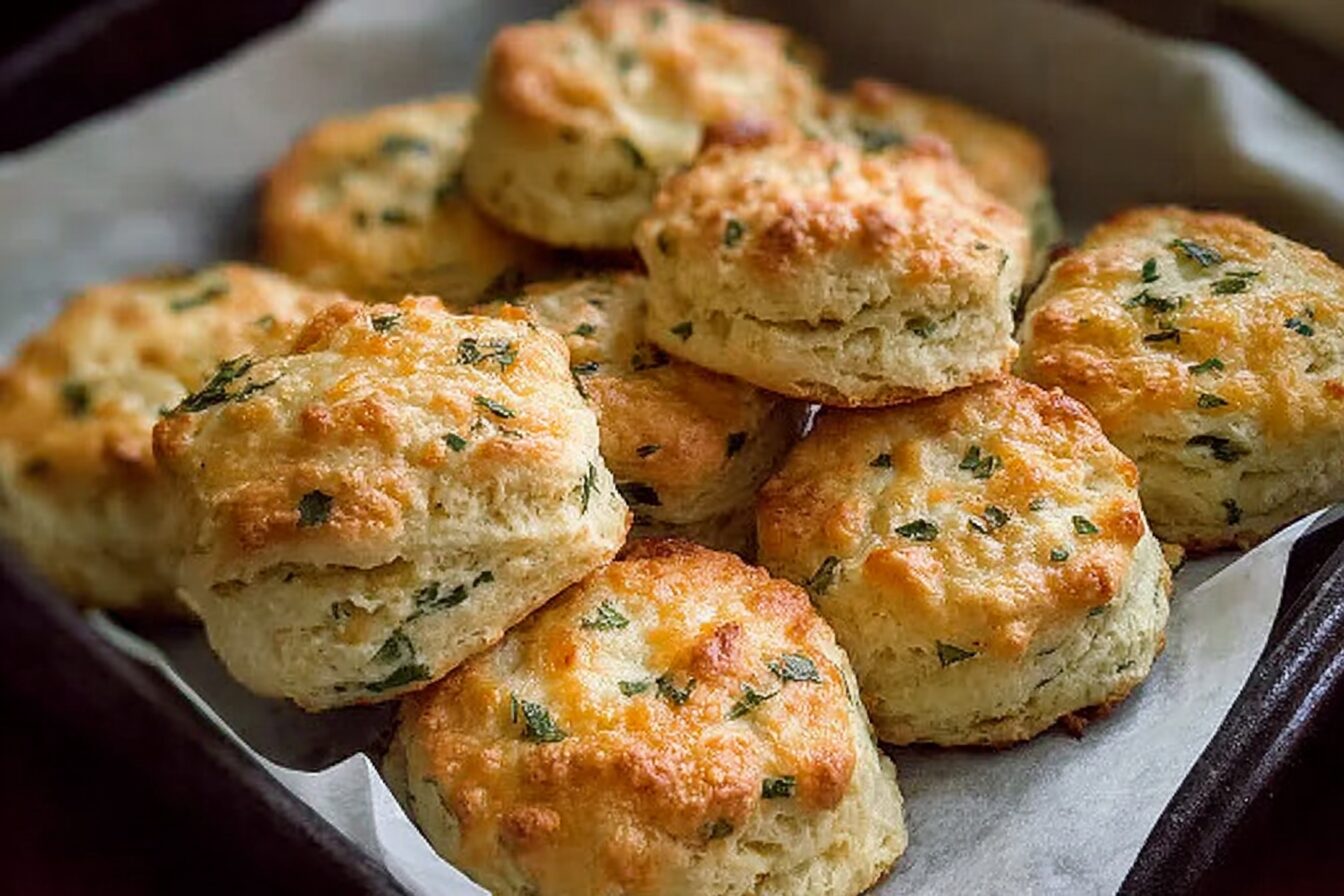 Cheddar And Herb Biscuits