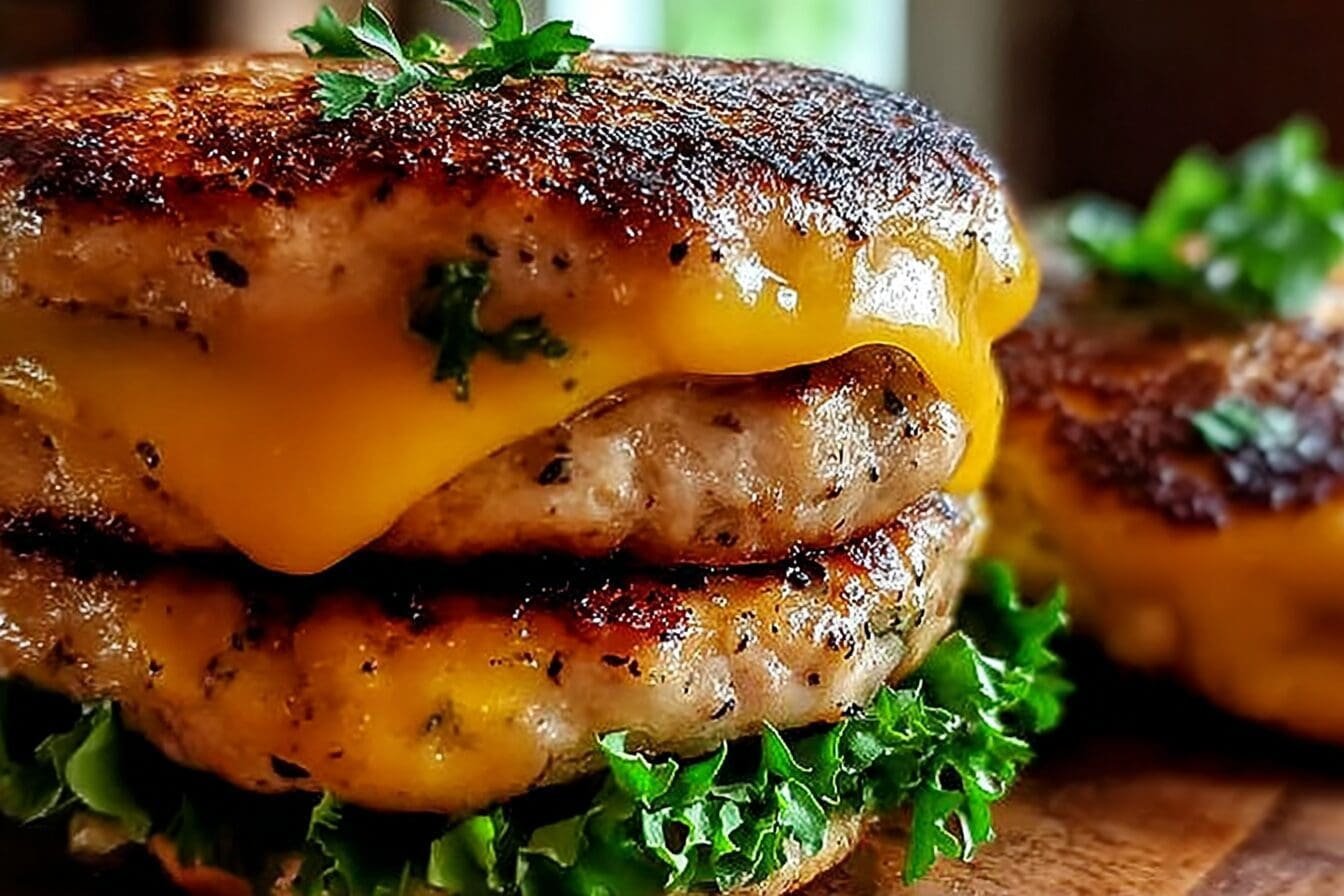 Cheddar Ranch Burger Cheddar Ranch Chicken Burgers Recipe With Tangy Creamy Sauce