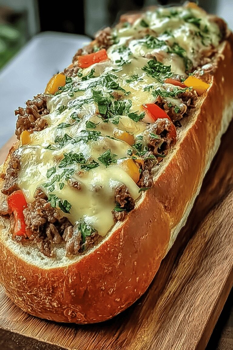 Cheesesteak Stuffed Garlic Loaf 100.Png