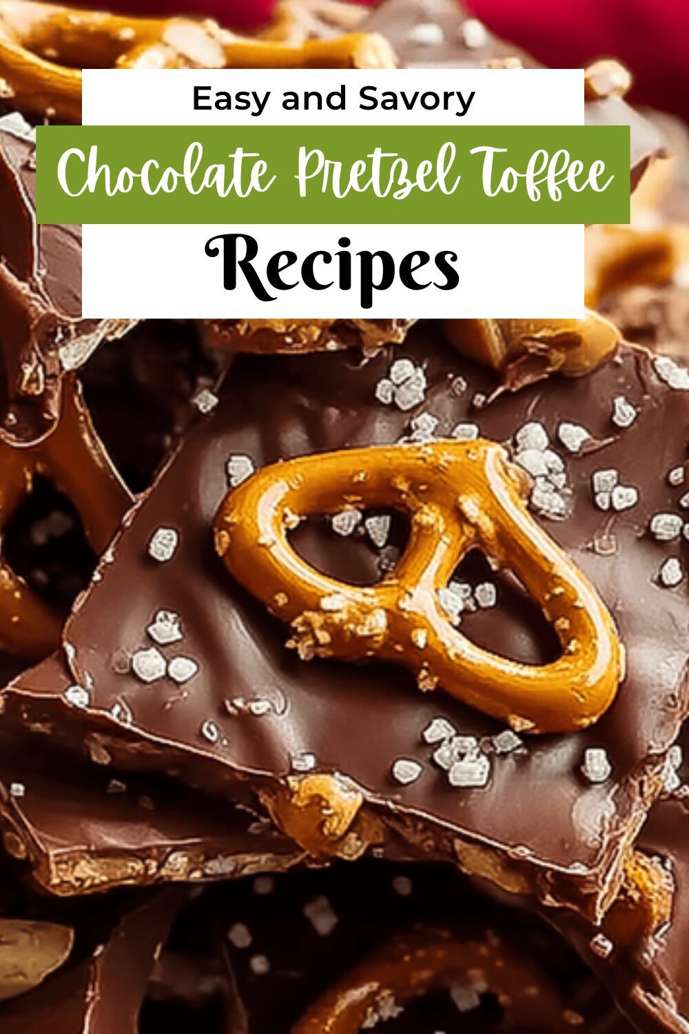 Chocolate Pretzel Toffee