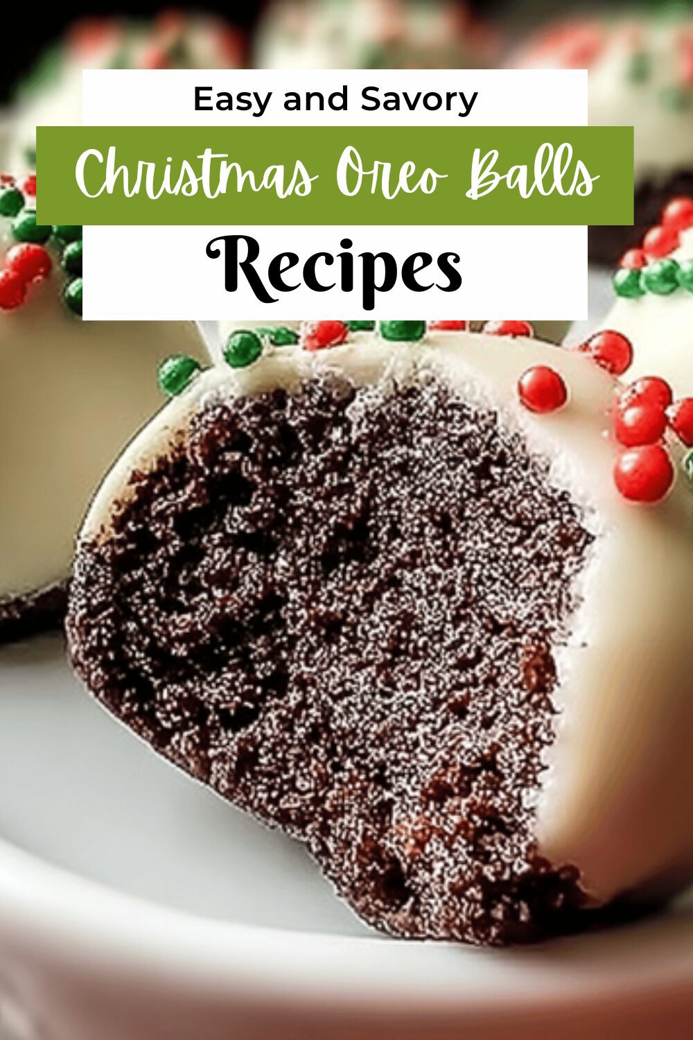 Christmas Oreo Balls