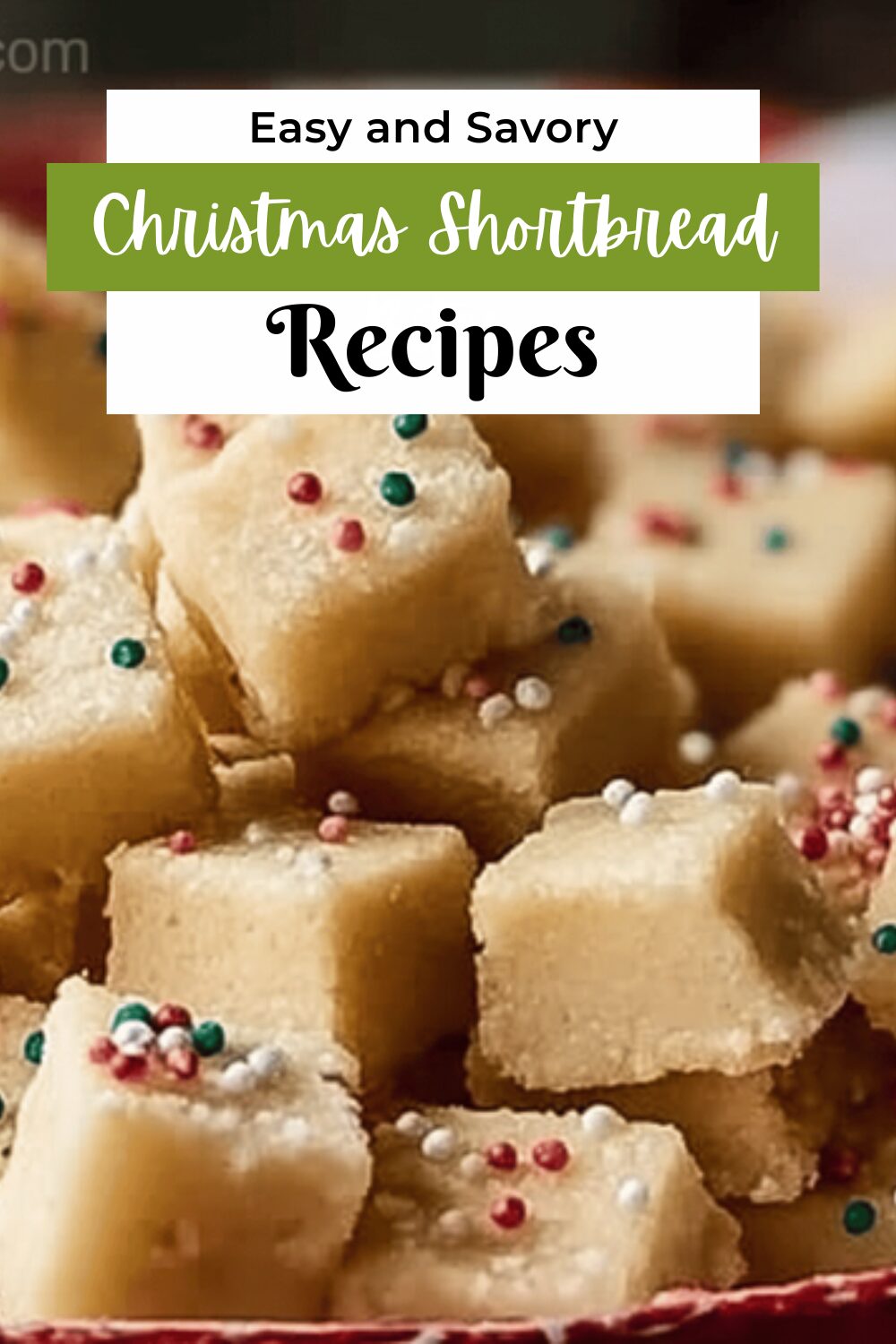 Funfetti Shortbread Bites Recipe For A Colorful Sweet Treat 7 Christmas Shortbread Bites