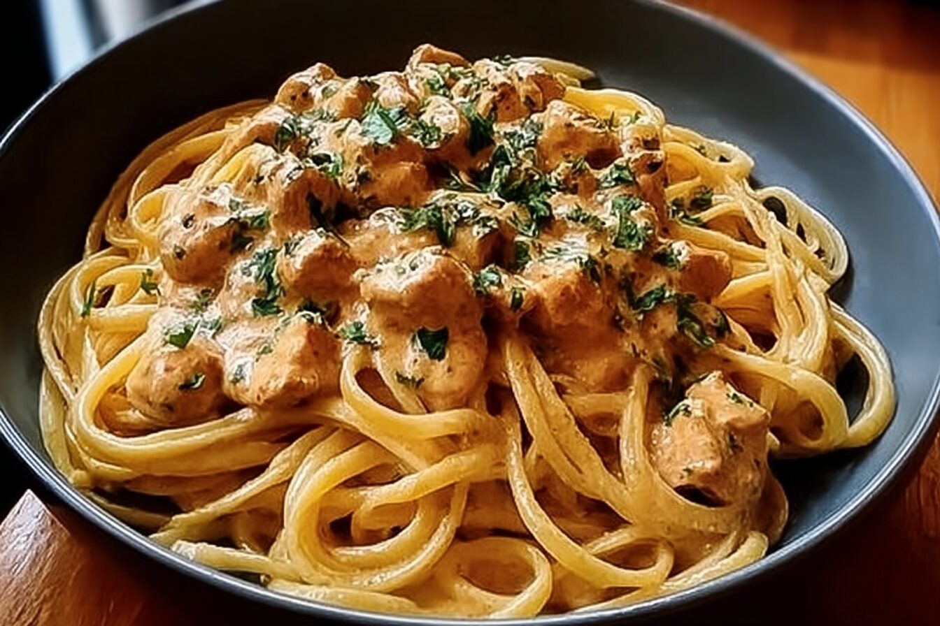 Cowboy Butter Chicken Linguine