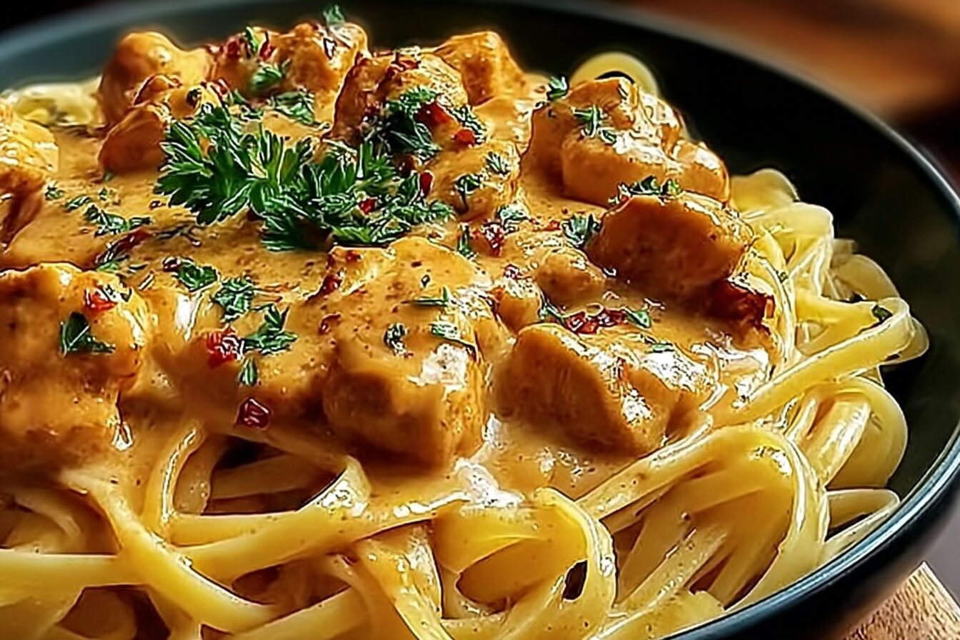 Cowboy Butter Chicken Linguine