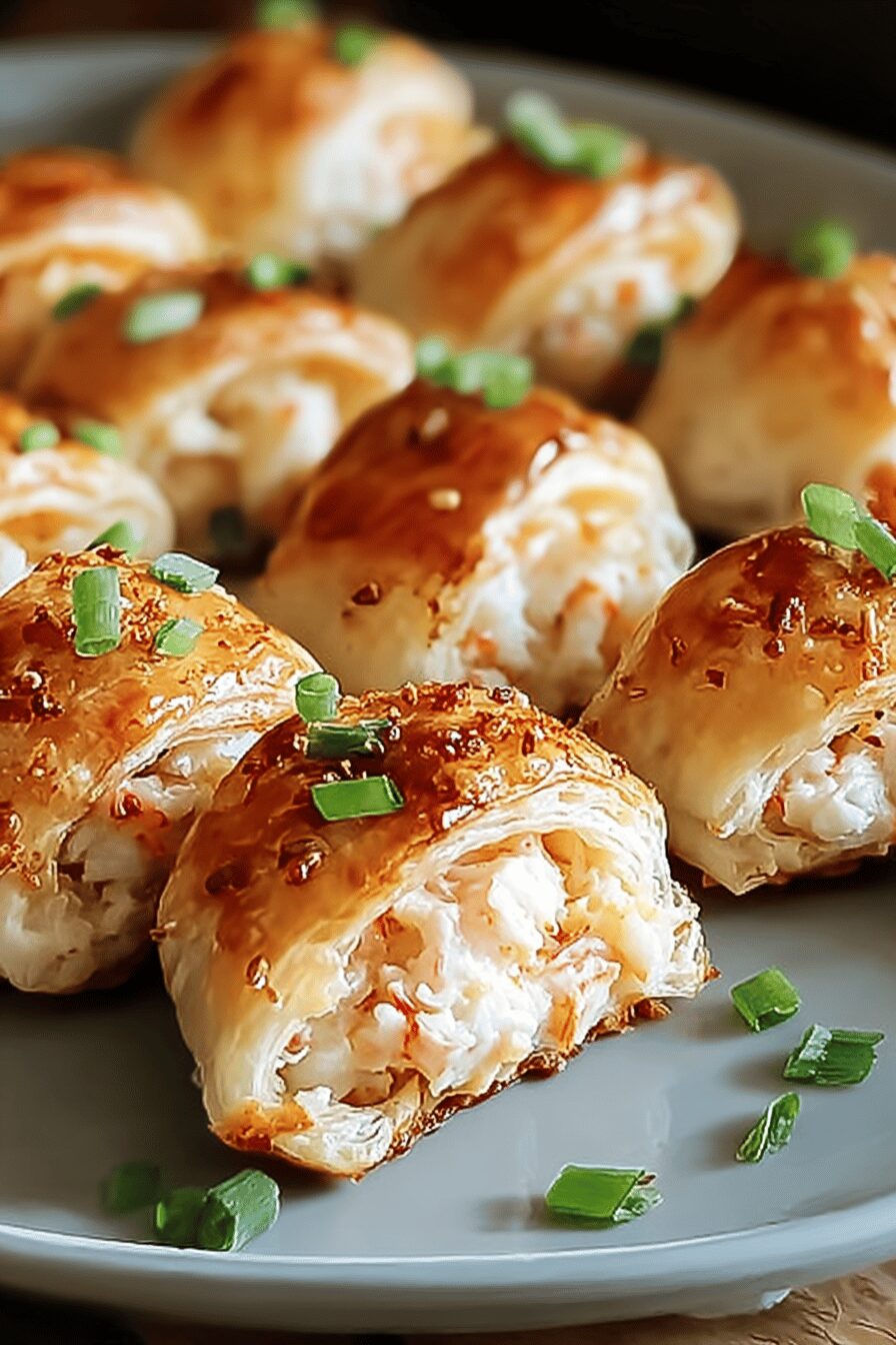 Crab Crescent Bites