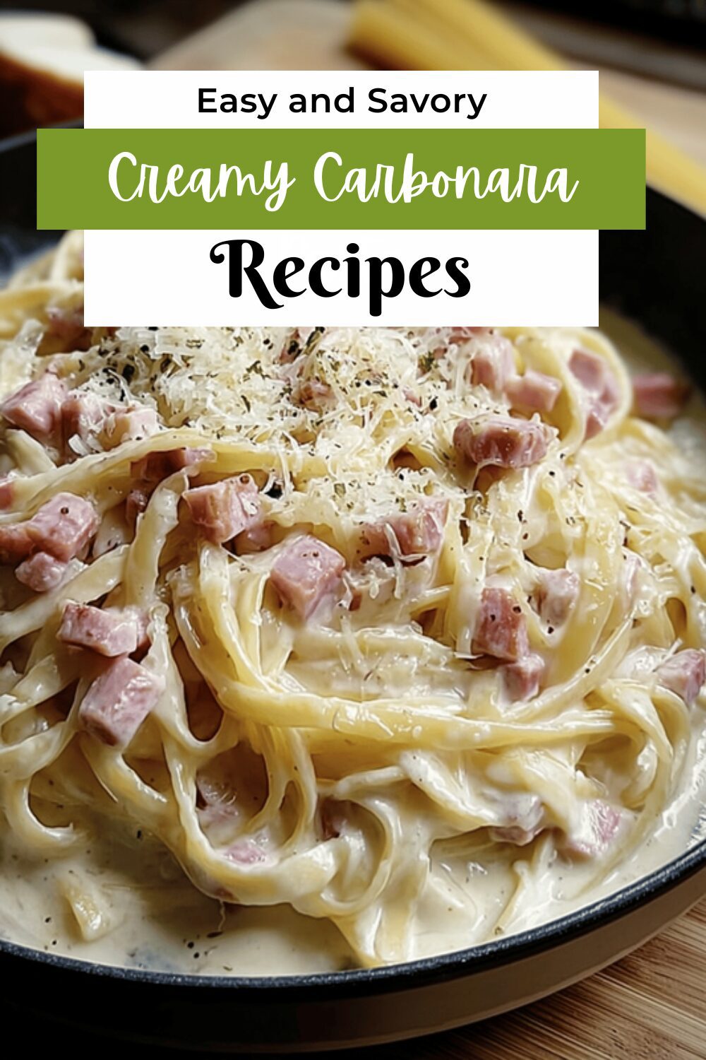 Creamy Carbonara Pasta