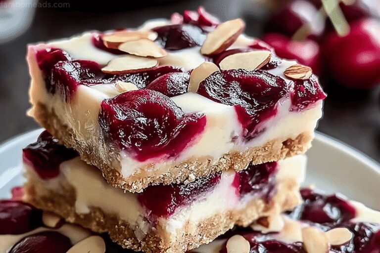 Creamy Cherry Almond Cheesecake Bars 58.Png